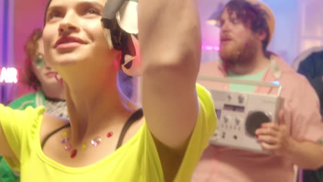 retro party dance