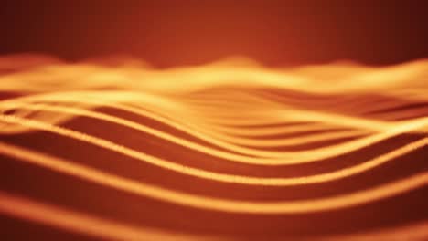 vibrant orange light flows gracefully in an abstract pattern. the warm hues create a soothing visual experience, ideal for relaxation or inspiration.