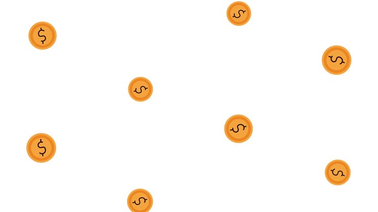 монеты деньги доллары рисунок анимация