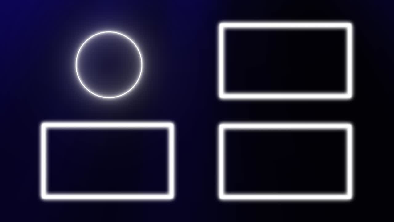 간단한 그라데이션 엔드 카드 엔딩 스크린 모션 그래픽