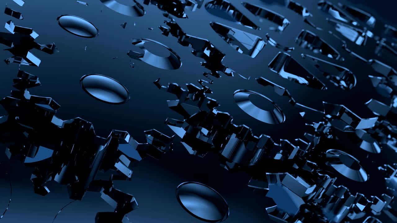 engranajes y engranajes giratorios de bucle. caja de cambios de transmisión automotriz