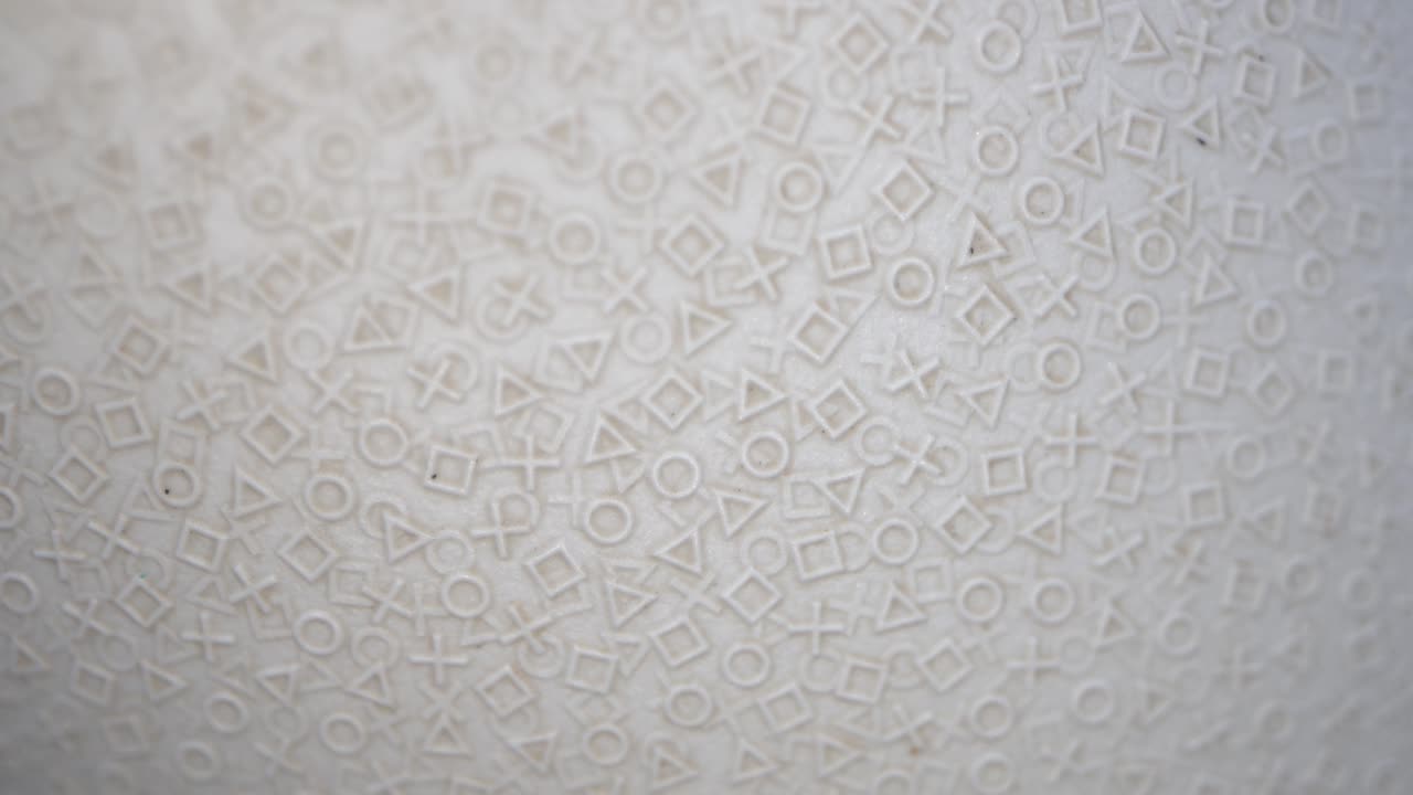 PS5 Controller Texture macro Close-Up