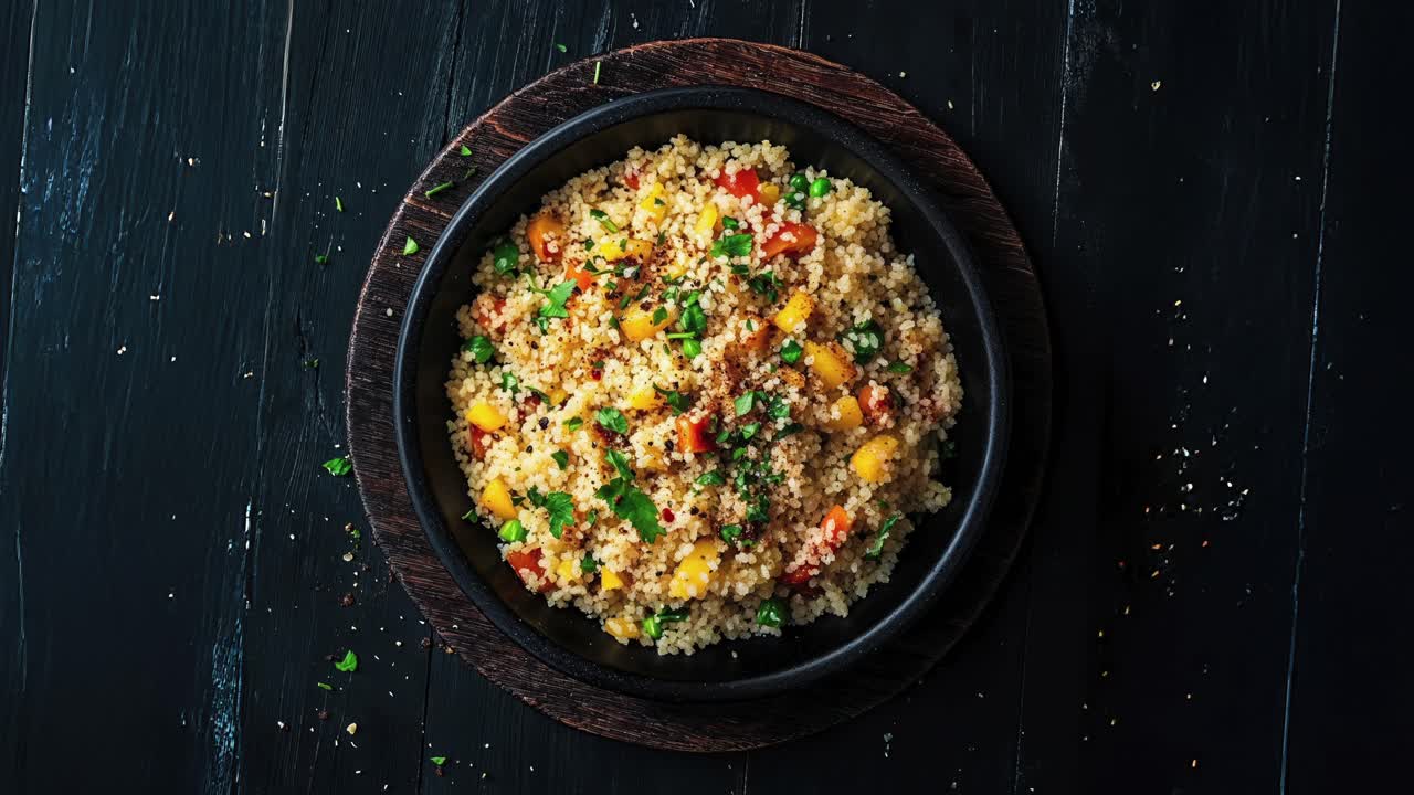 couscous de verduras delicioso y saludable