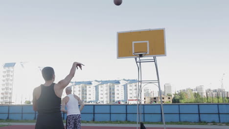 street basketball players