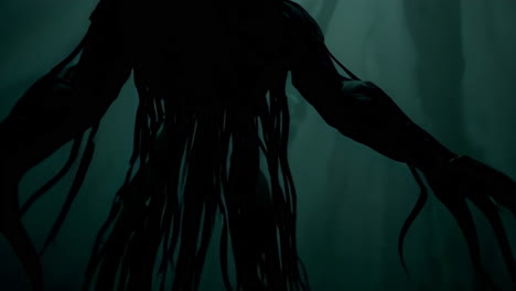 mysterious underwater forest
