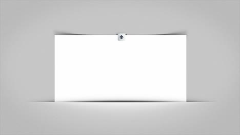 in taglio su carta, pagina aperta, chiusura, loop, 4k
