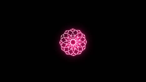 dodecagon flame power magic weapon orange color powerful around
