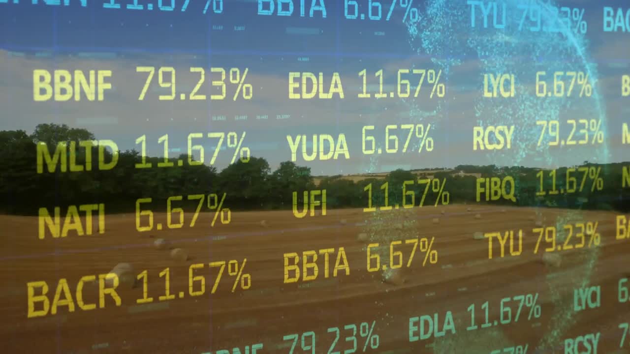 농업 분야에 대한 금융 데이터 처리 활성화