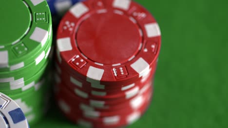 poker chips rotating top view 1