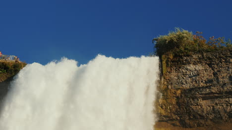 Cascada-De-Agua-De-Las-Cataratas-Del-Niágara