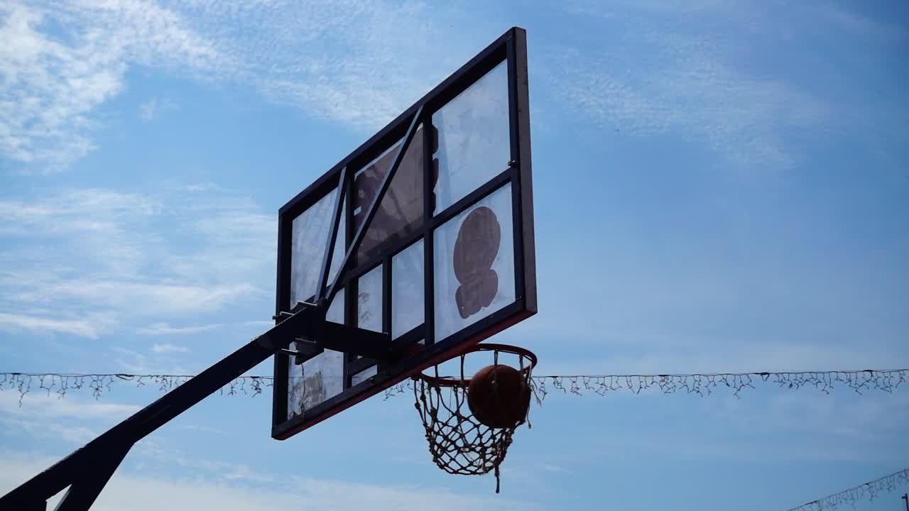 Streetball. Rallentatore