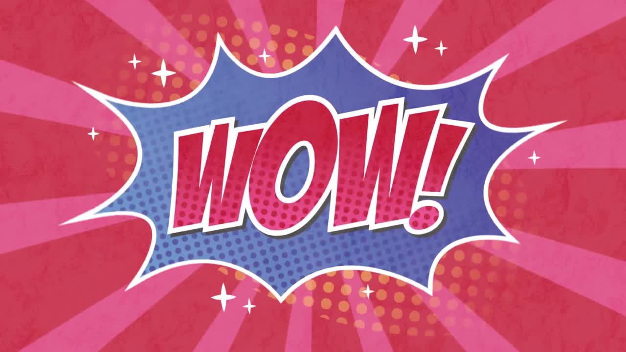 코 ⁇  소리 효과 텍스트와 함께 여러 코 ⁇  음성 거품 위에 코 ⁇  5 옵션 텍스트의 애니메이션