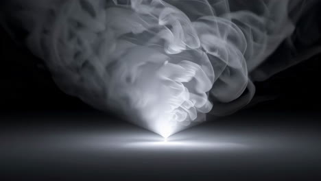 Abstract Smoke and Light Effect