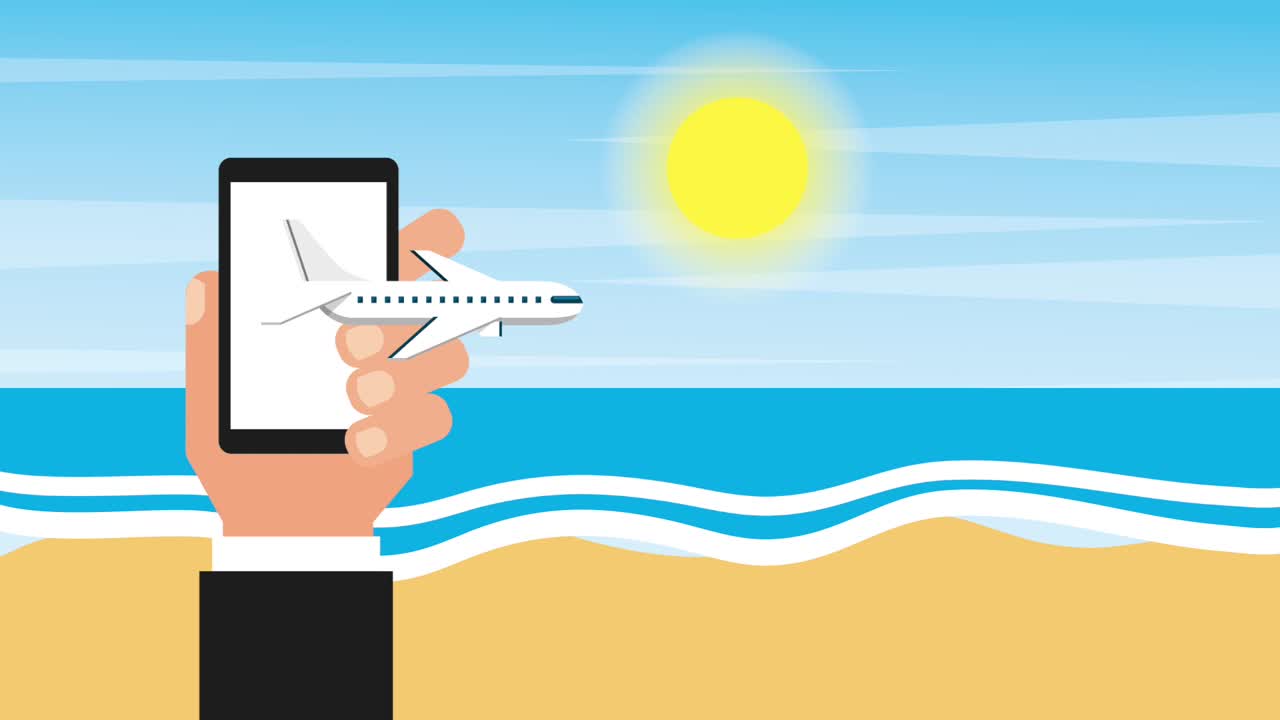 사람들이 여행하는 시간