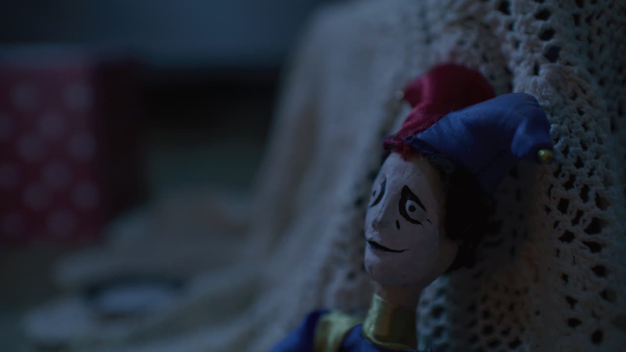 A Sad Jester Doll