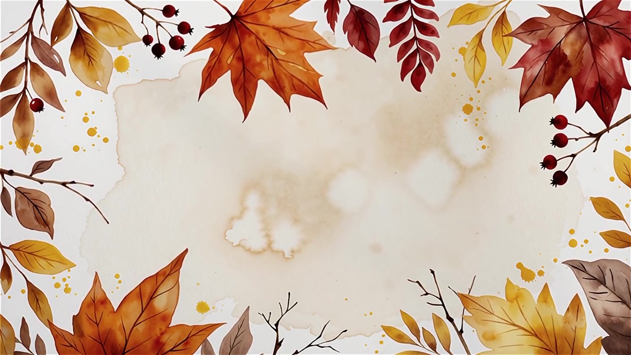 Fondo de otoño