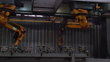 robots industriales en el proceso de fabricación