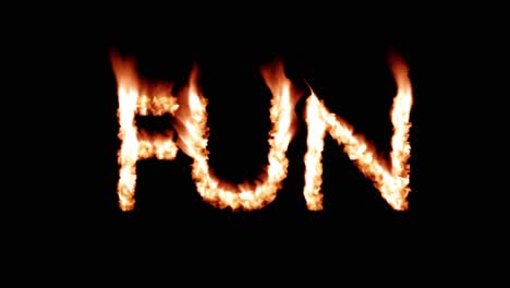 Fun-hot-text-brand-branding-iron-metal-flaming-heat-flames-overlay-4K