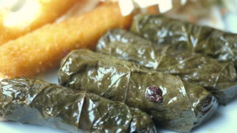 dolma with side dish