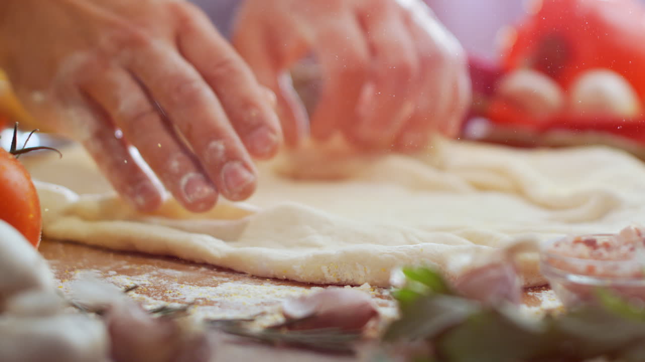Preparazione della pizza