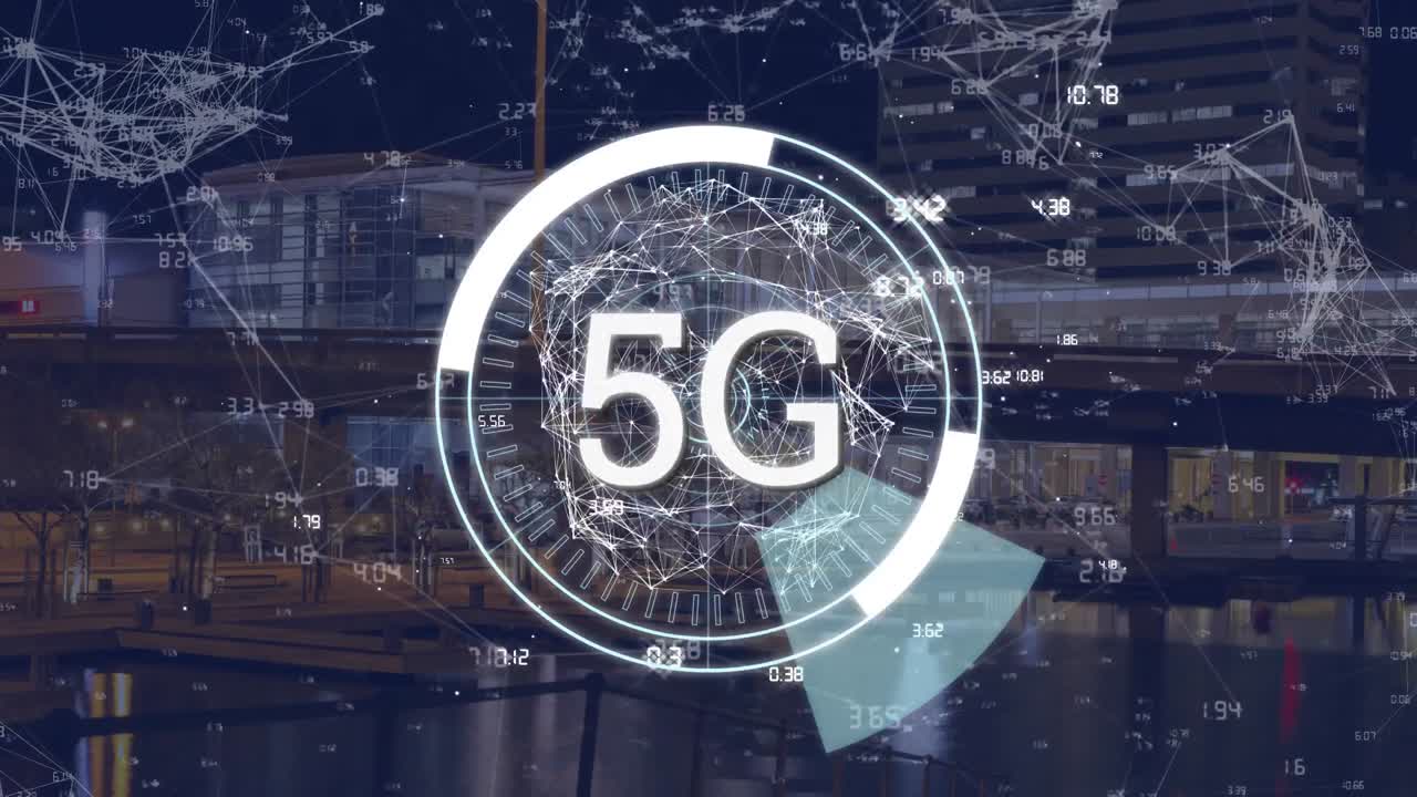 5g visualizzati in un cerchio