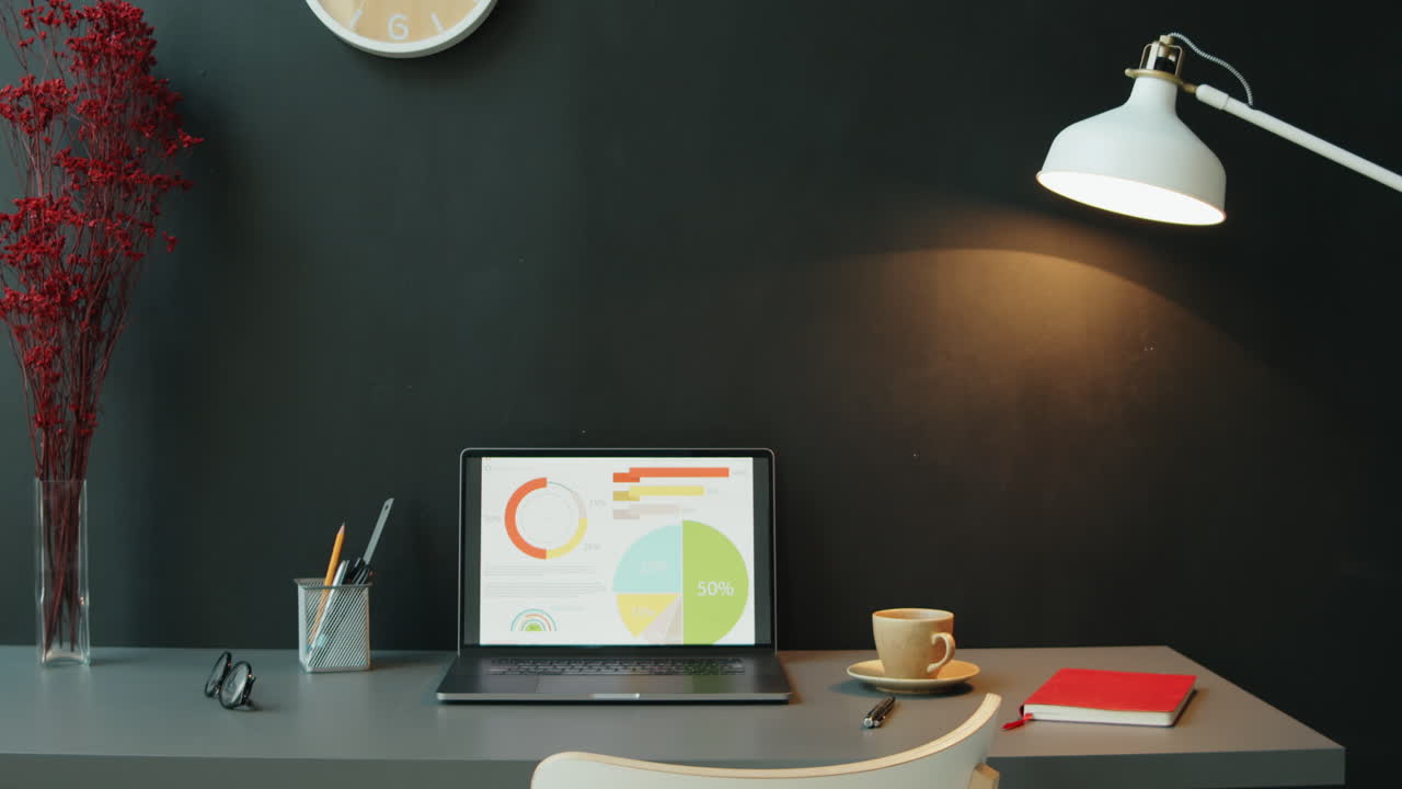 Workplace in Trendy Designed Office