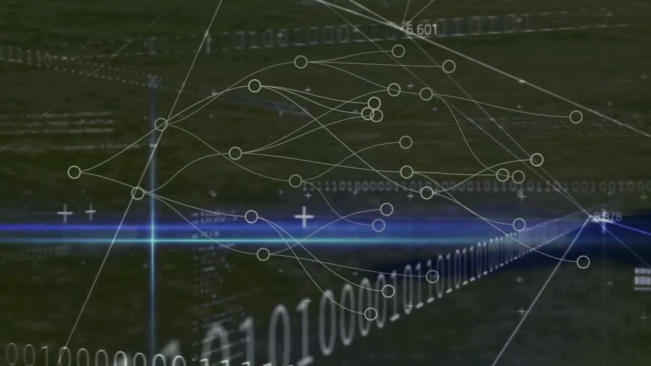 남성 축구 선수에 대한 데이터 처리 애니메이션