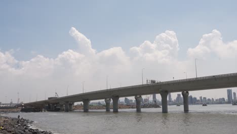 ponte bandra worli sealink sul mare a mumbai, india 10