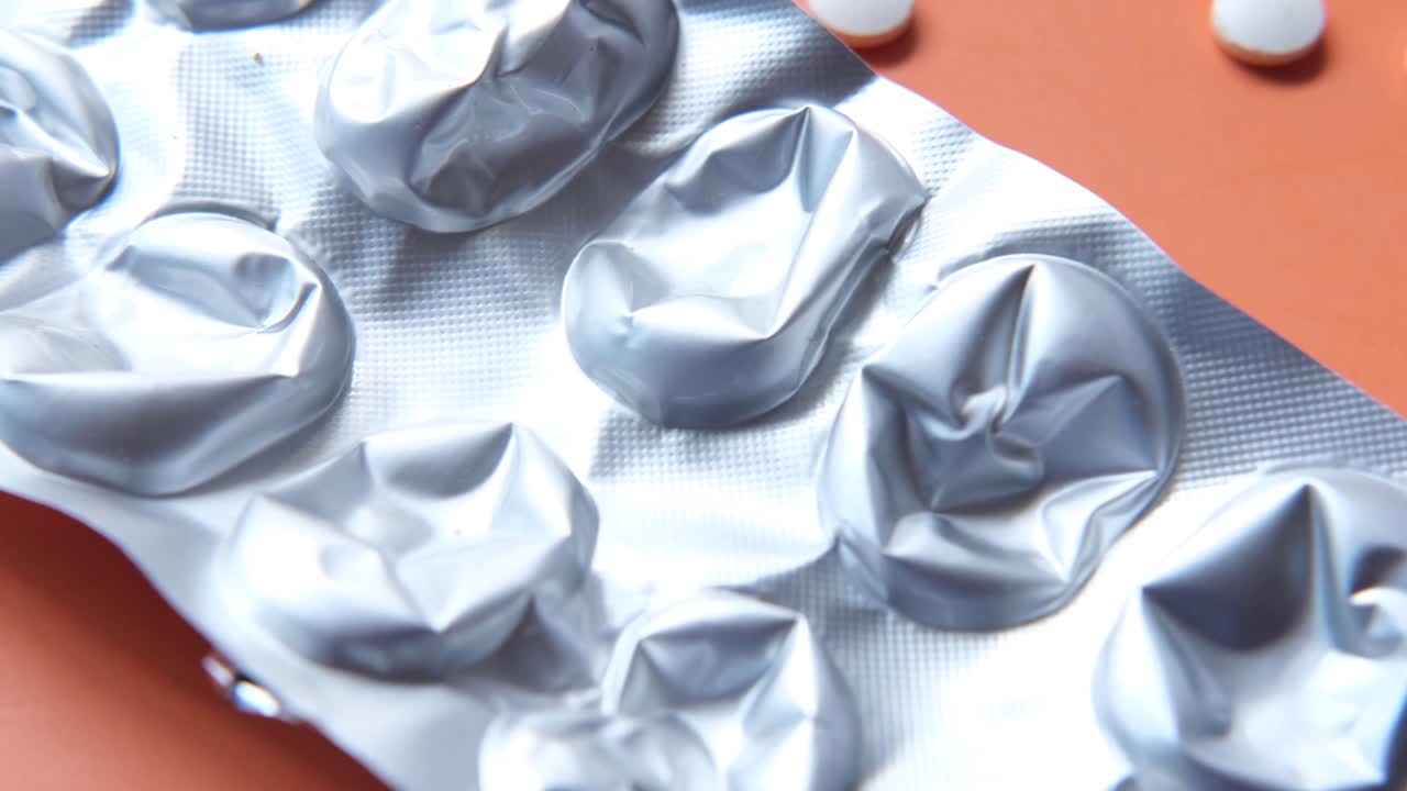 약의 블리스터 패키지