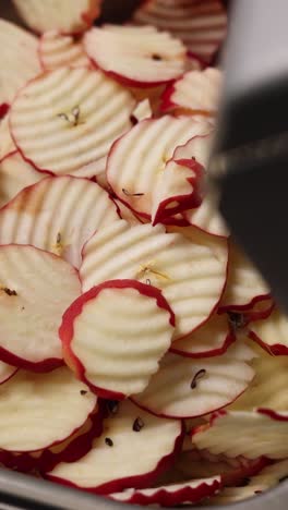 manzanas en rodajas