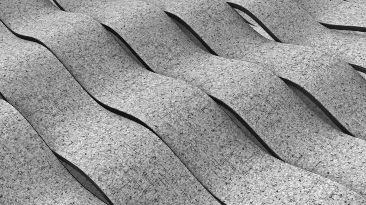 Abstract Gray Wave Pattern