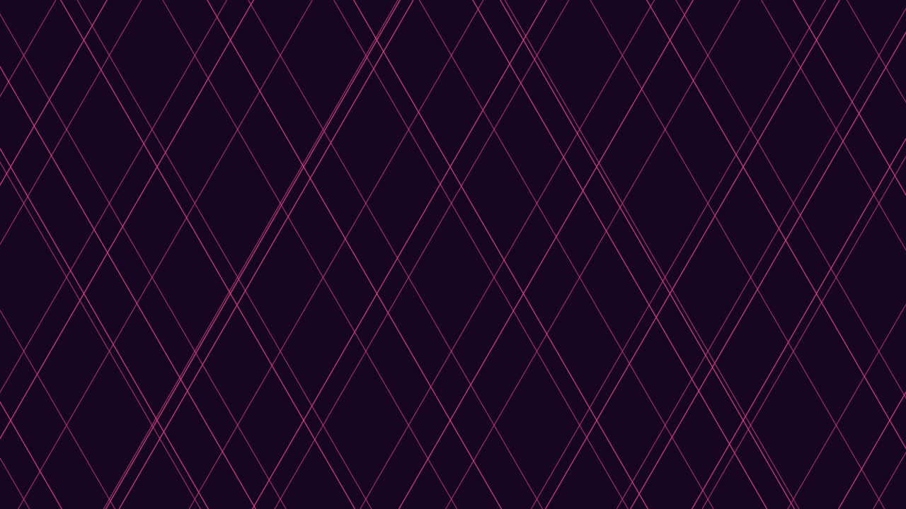 Rainbow neon triangles pattern in dark galaxy