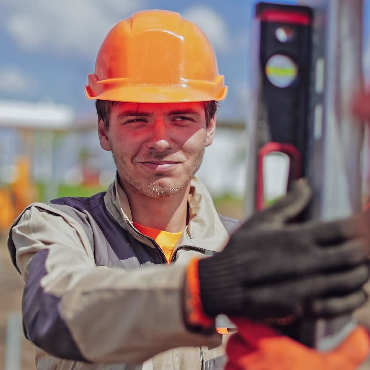 trabajador de la construcción profesional