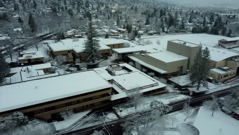 ashland, oregon, usa, winter 2023