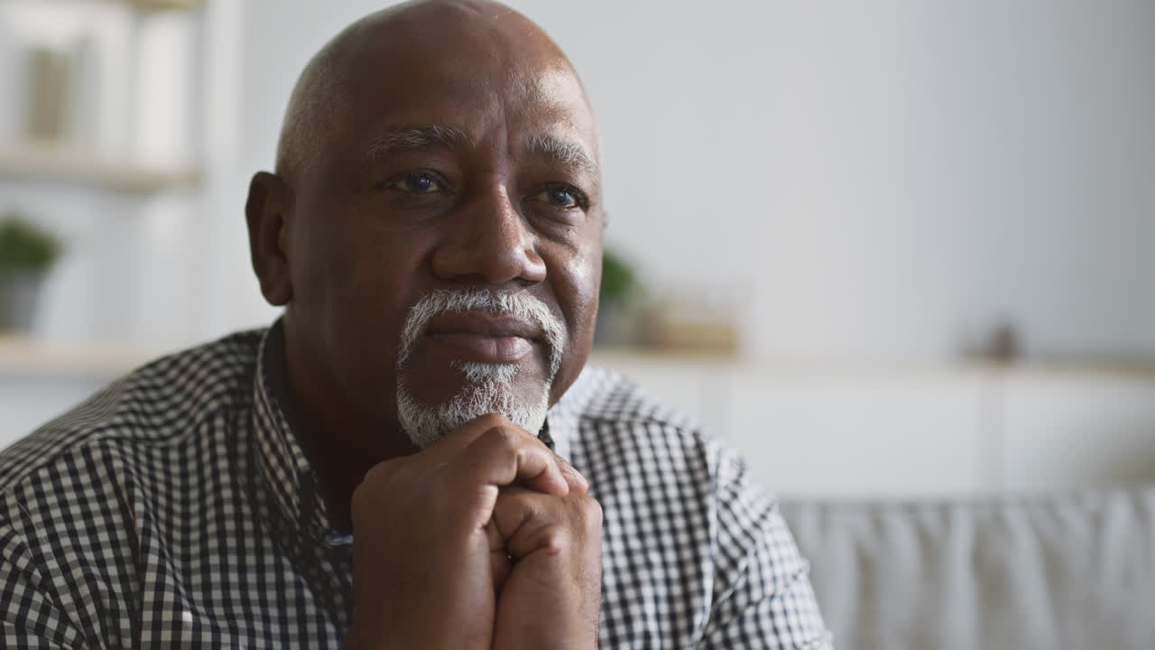 Thoughtful Senior Man