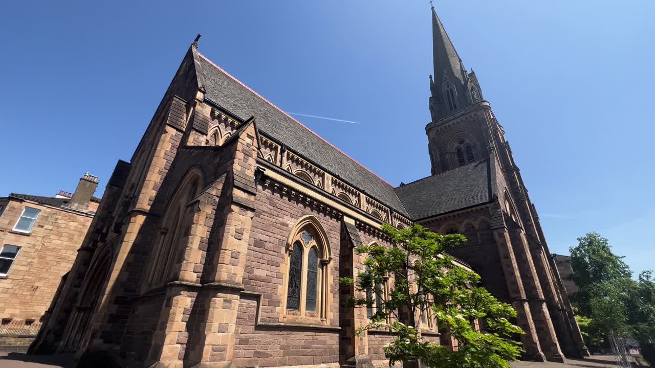 Glasgow Gothic Sandstone Cathedral Building