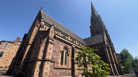 glasgow gothic sandstone cathedral building