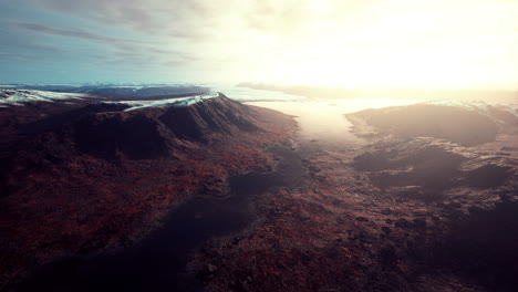 Aerial-view-of-the-terrain-in-Mountain-Range-Nature-Reserve