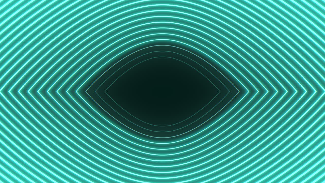 patrón de zigzag monocromático giratorio con un círculo central