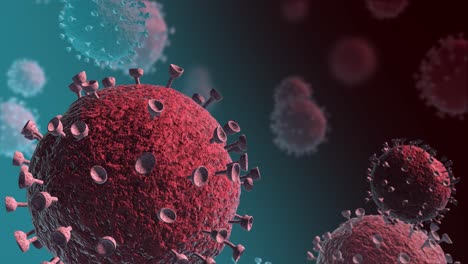 virus 3d rendering