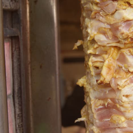 cook fries grilled meat shawarma