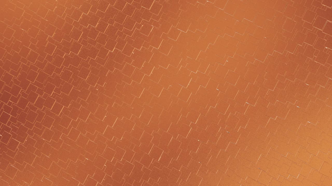 추상적인 기하학적 장미 황금 배경 포일 타일 텍스처 원활한 루프 배경 3d 렌더링