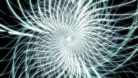 abstract spiral fractal rays animation looped background