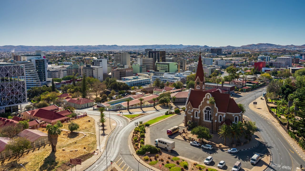 Christ Church a Windhoek, la capitale e la città più grande della Namibia
