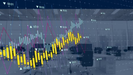 Animación-De-Gráficos-Y-Procesamiento-De-Datos-En-Computadoras-En-Escritorios-De-Oficina