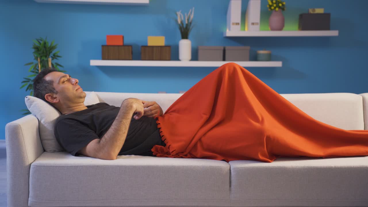 quedarse dormido mientras usaba el teléfono.