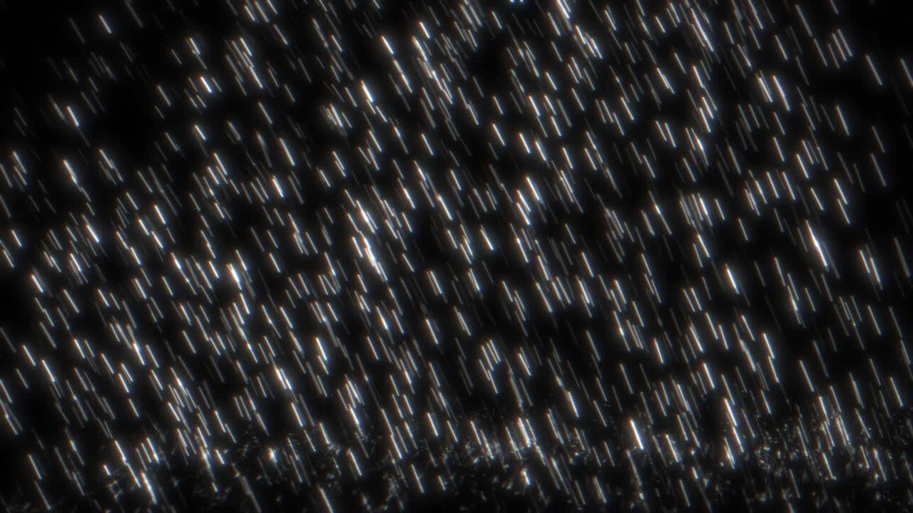 반이는 모노크로마틱 바람이 강한 비가 바닥 배경 루프