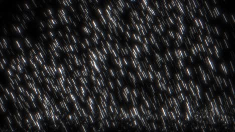 lluvia fuerte ventosa monocromática brillante bucle de fondo del piso