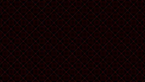 two 2d graphic patterns that blend together to create multicolored effects.
