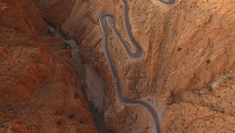 AERIAL:-Desert-Road-in-Morocco